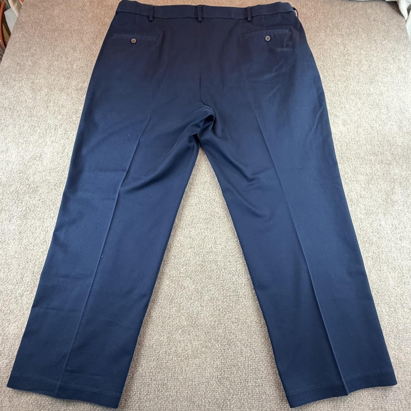 5 pair Haggar Mens Pants 44×29 Pleated Premium No Iron Khaki Classic Slacks Lot