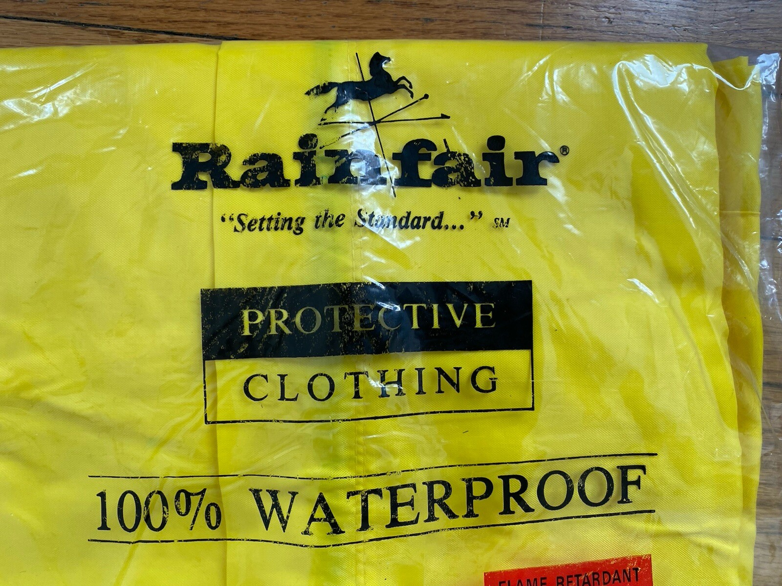 Deadstock Rainfair Parka Raincoat & Rain Pants New in Bags Vintage Size L/XL