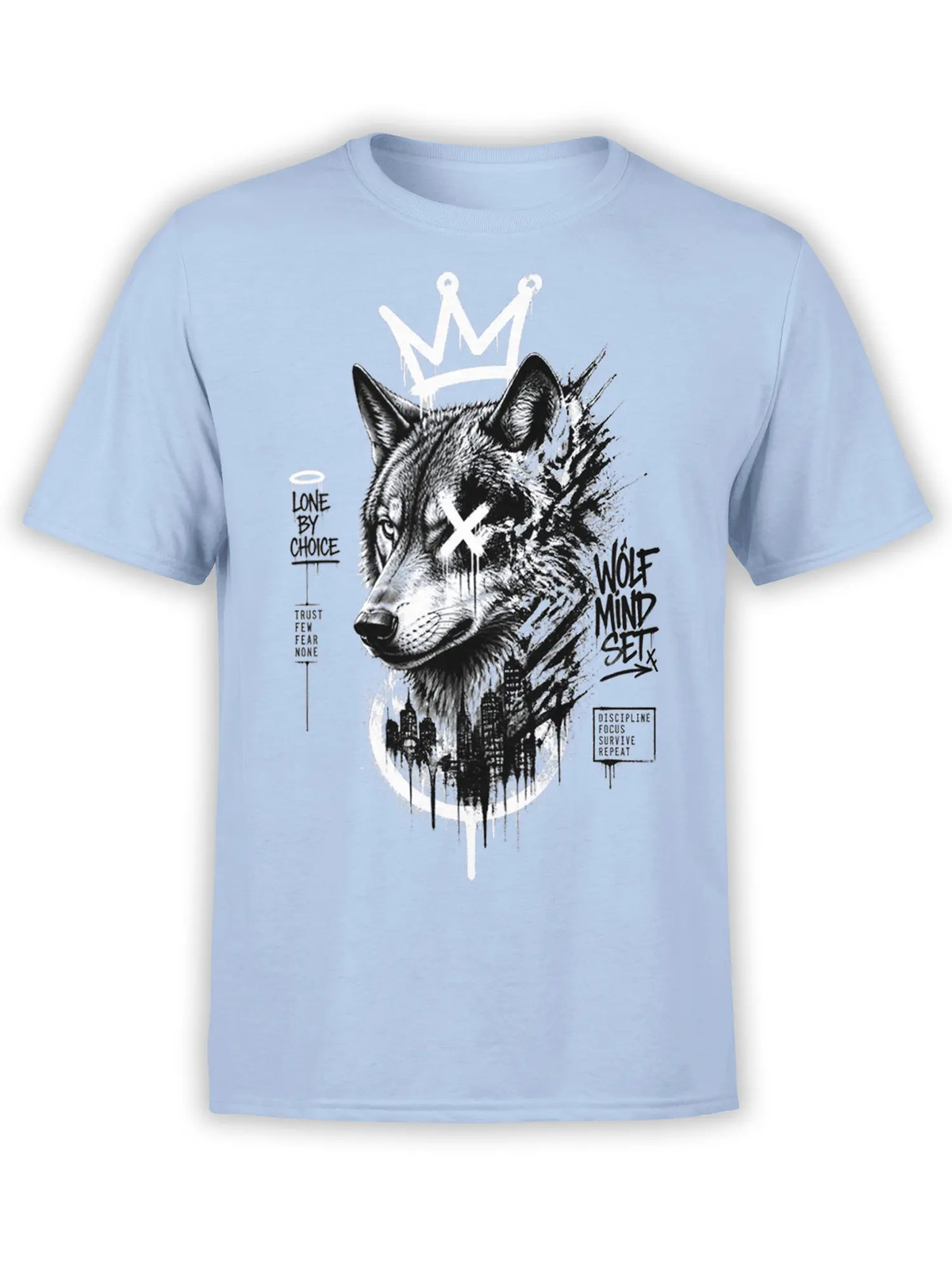 Lone Crown Wolf T-Shirt | Unisex