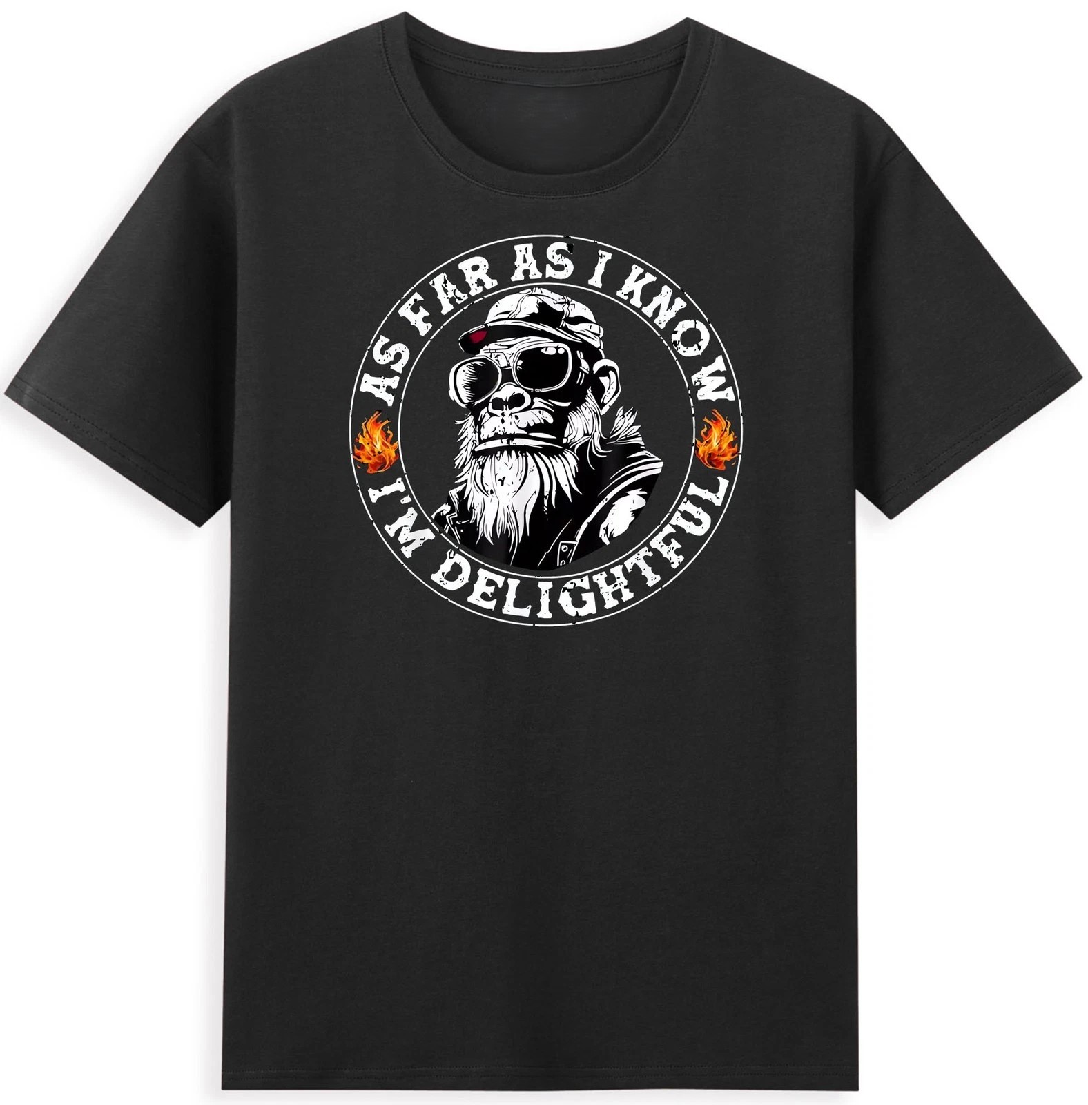 Monkey As Far As I Know I’m Delightful T-Shirt HOT ITEM