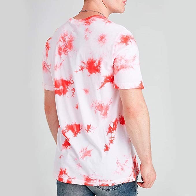 Nike Air Tie Dye T-Shirt XL – Pink/White BQ0079-100 NEW with Tags