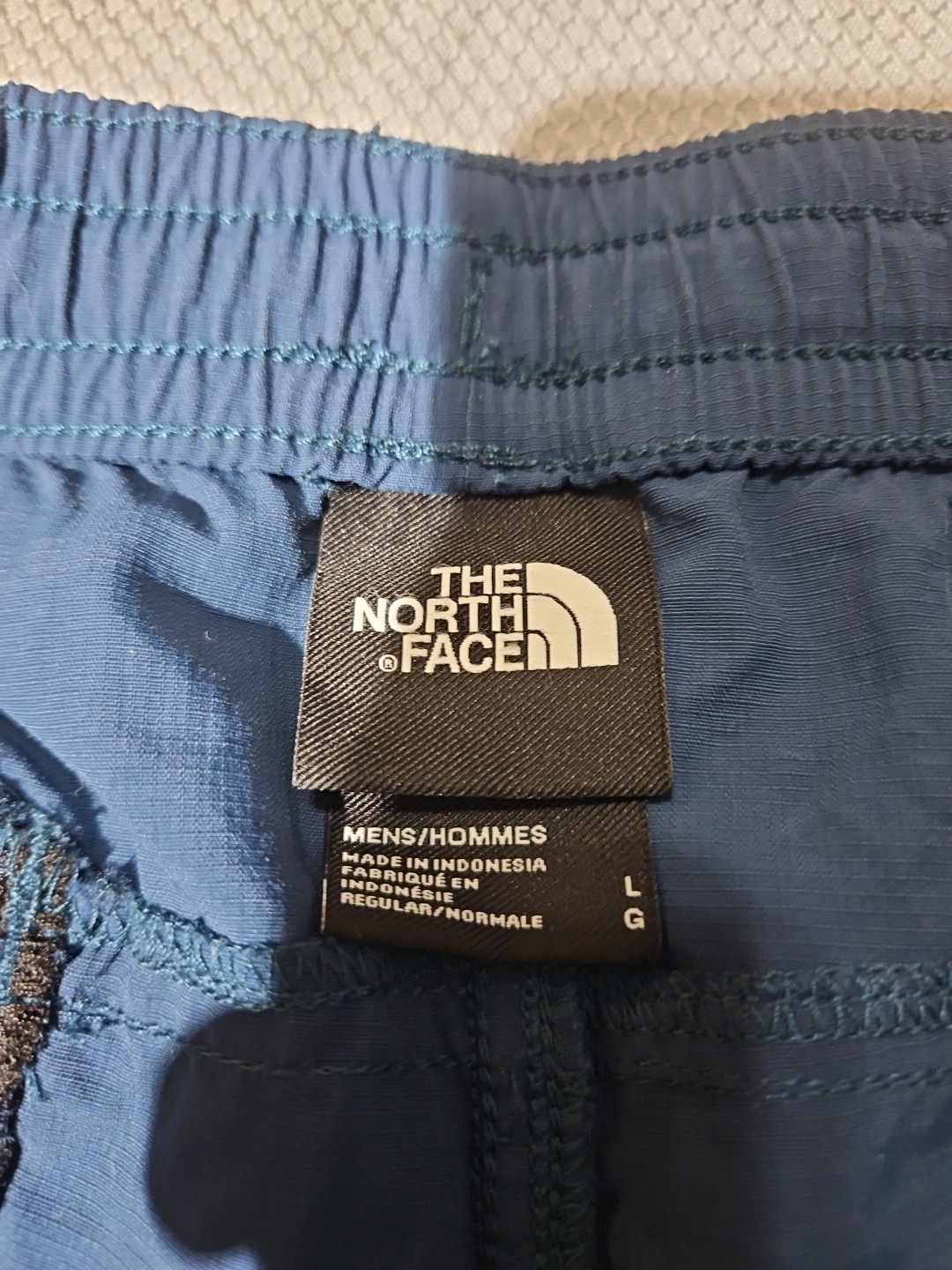 The North Face Shorts Mens Large Blue Action Athletic Flashdry Active Pants