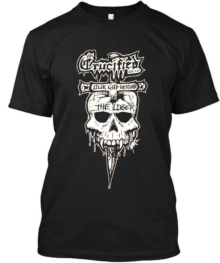 The Crucified Our God Reigns American Christian Hardcore Band T-Shirt