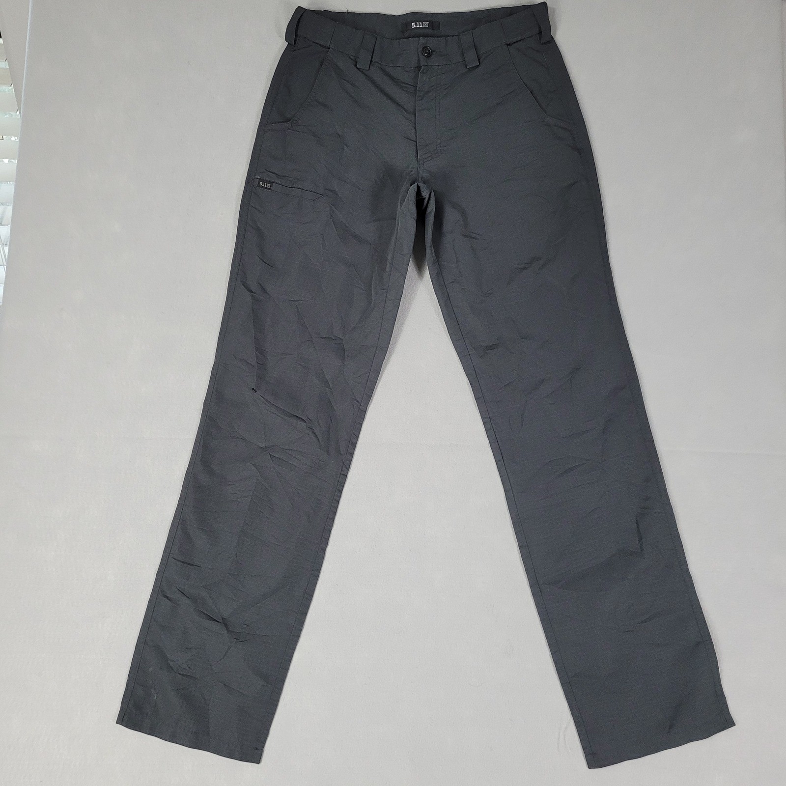 5.11 Tactical Pants Mens 32×36 Charcoal Grey Ripstop Fast-Tac 74461-018