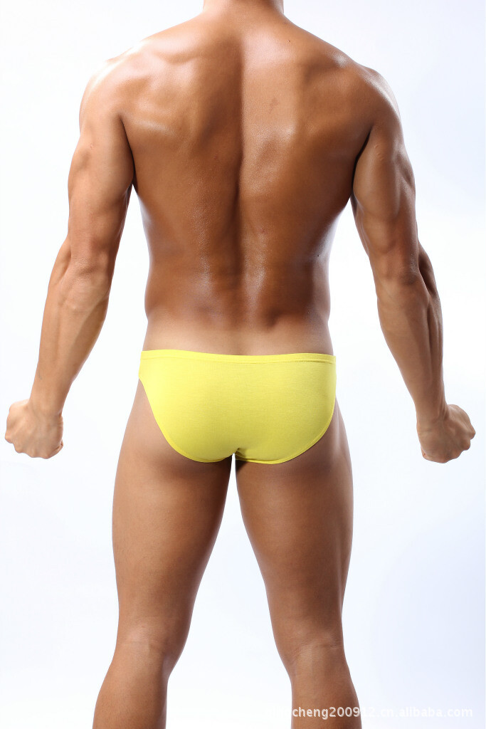 Mens Sexy Underwear Low Waist Bikini Briefs Ultra Thin Panties U Pouch Undies