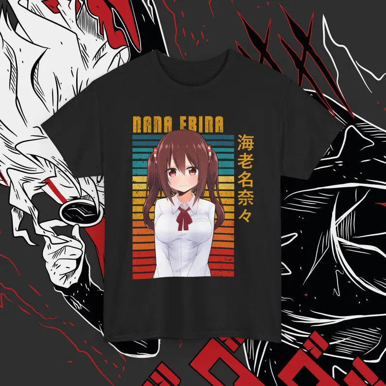 Nana Ebina Girl Anime Waifu Cosplay Unisex T-Shirt Gift Unisex 14