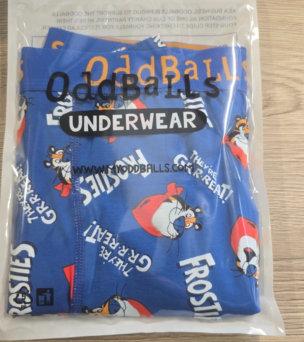Brand new oddballs Kellogg Frosties Mens boxer short S M L XL 2XL 3XL