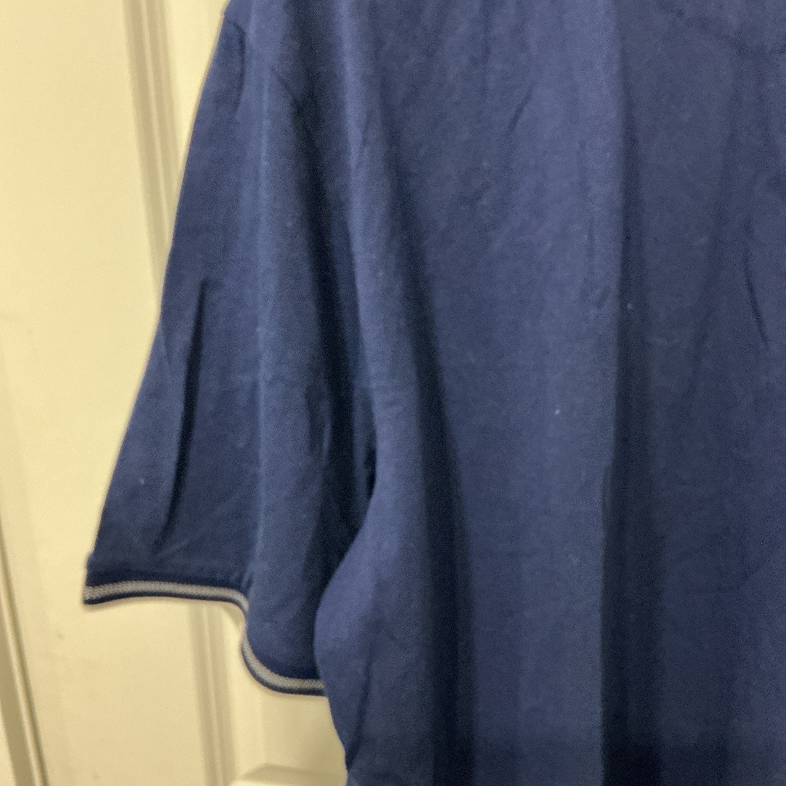 Butter Cloth Men’s XL Icy Cotton Short Sleeve Polo Navy Golf Active 🔥