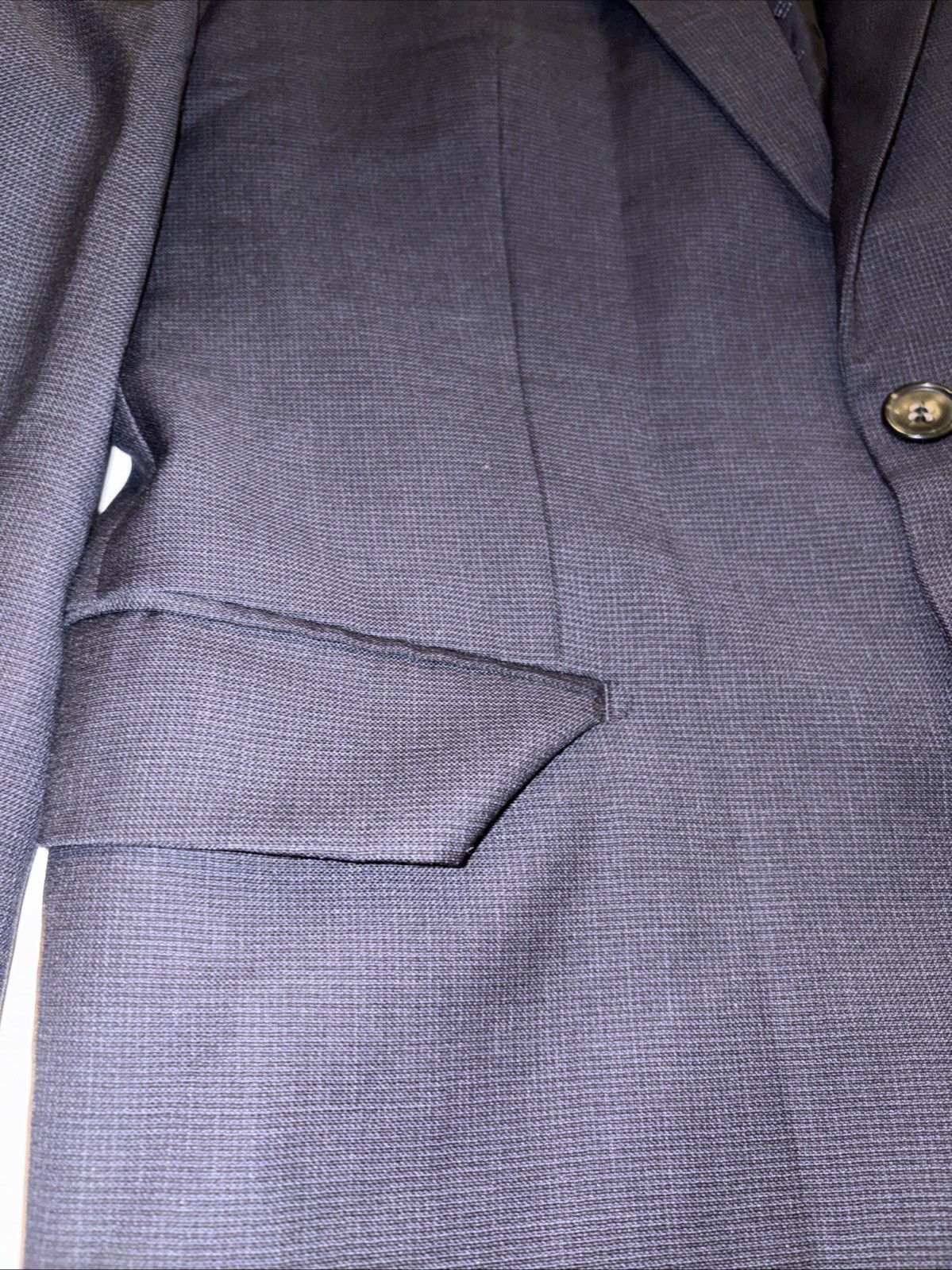 BOSS Drago Lanificio In Biella Men’s Black Twill Jacket/Blazer only Sz 38 Dress