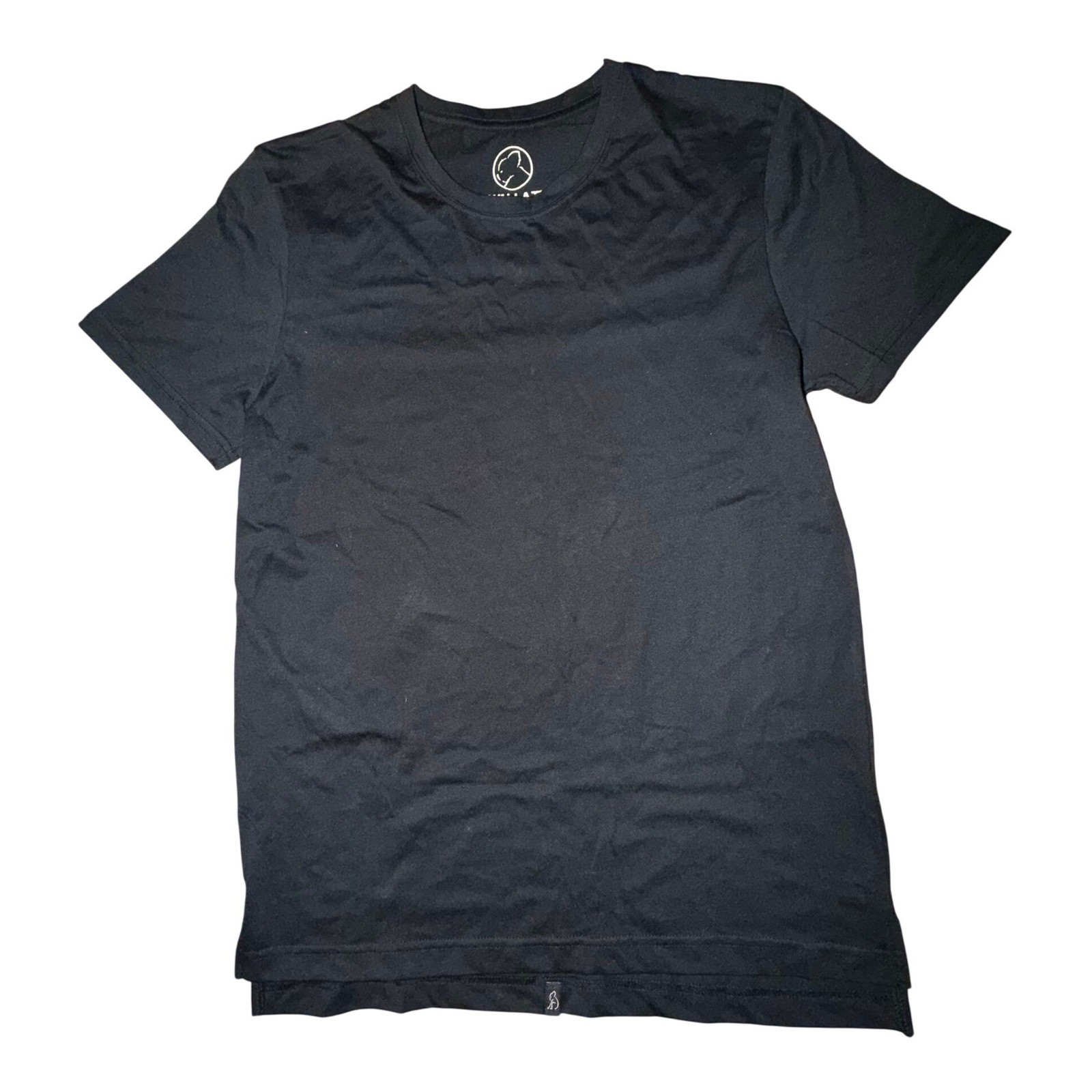 KUWALLA TEE Mens Black Short Sleeve Crew Neck T-Shirt, Size S, NWOT