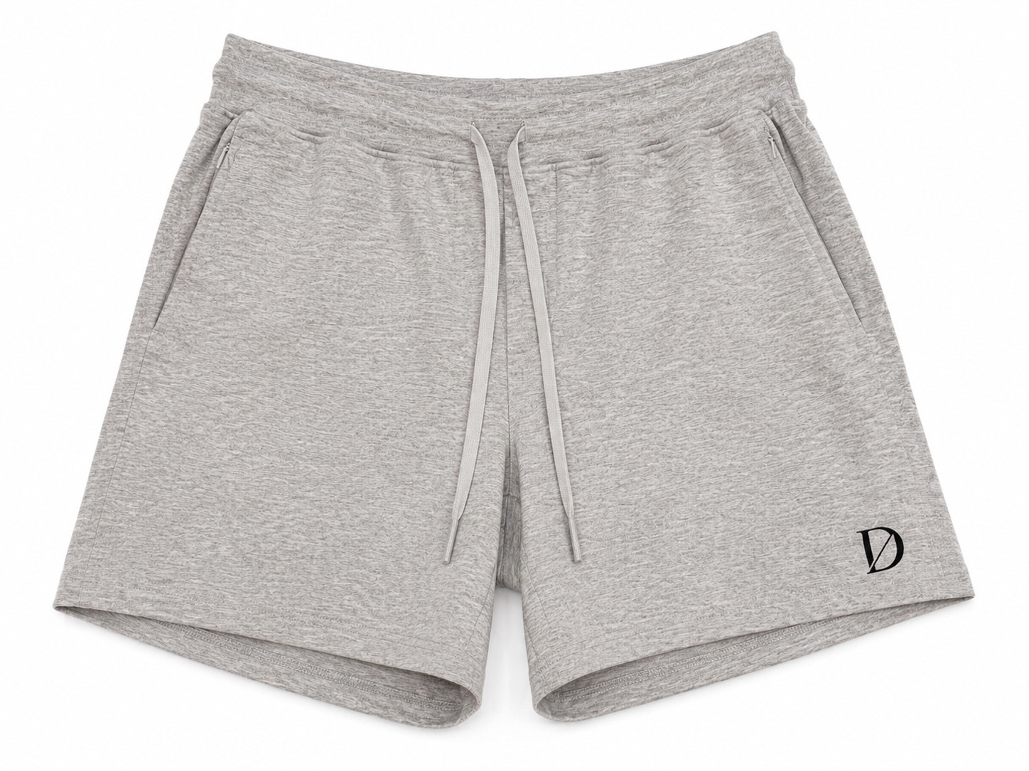 Men’s Performance Athletic Shorts Zip Pockets Gym Workout Running Activewear