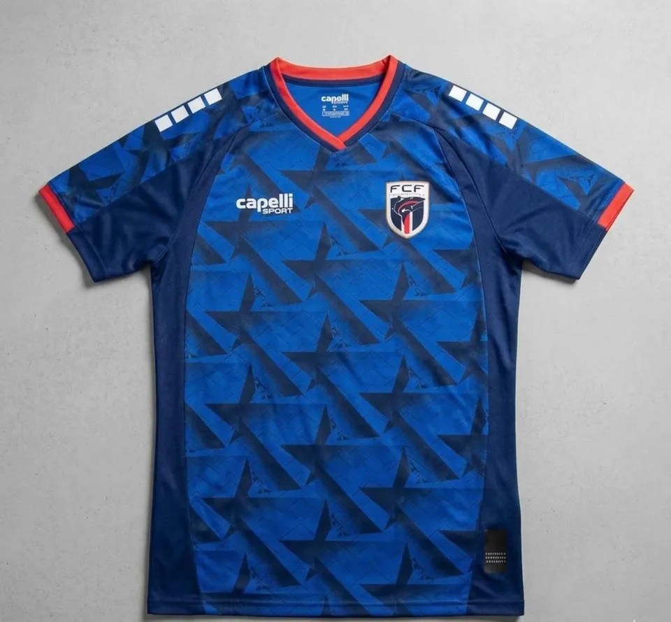 Cabo Verde Cape Verde Home 2026 World Cup Football Soccer Shirt Jersey Large