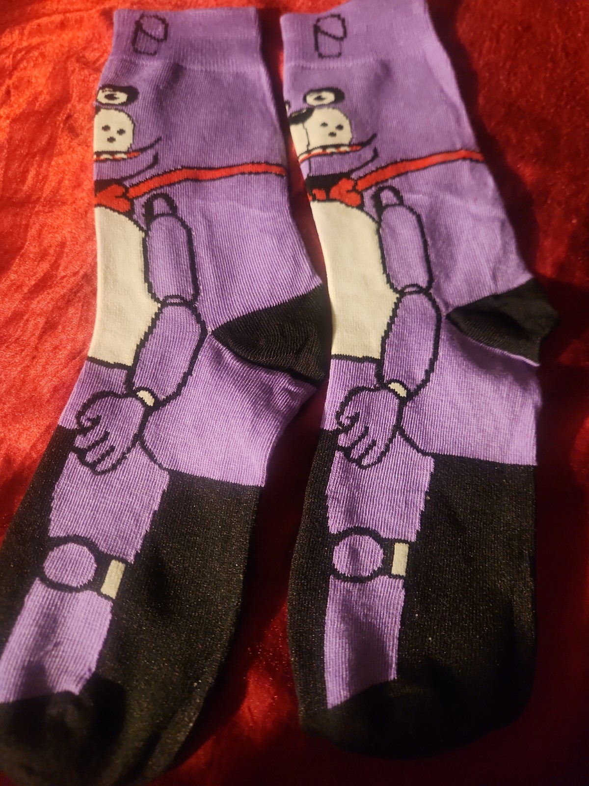90s Nickelodeon Character Socks 1 Pair Crew Socks One Size Fits All