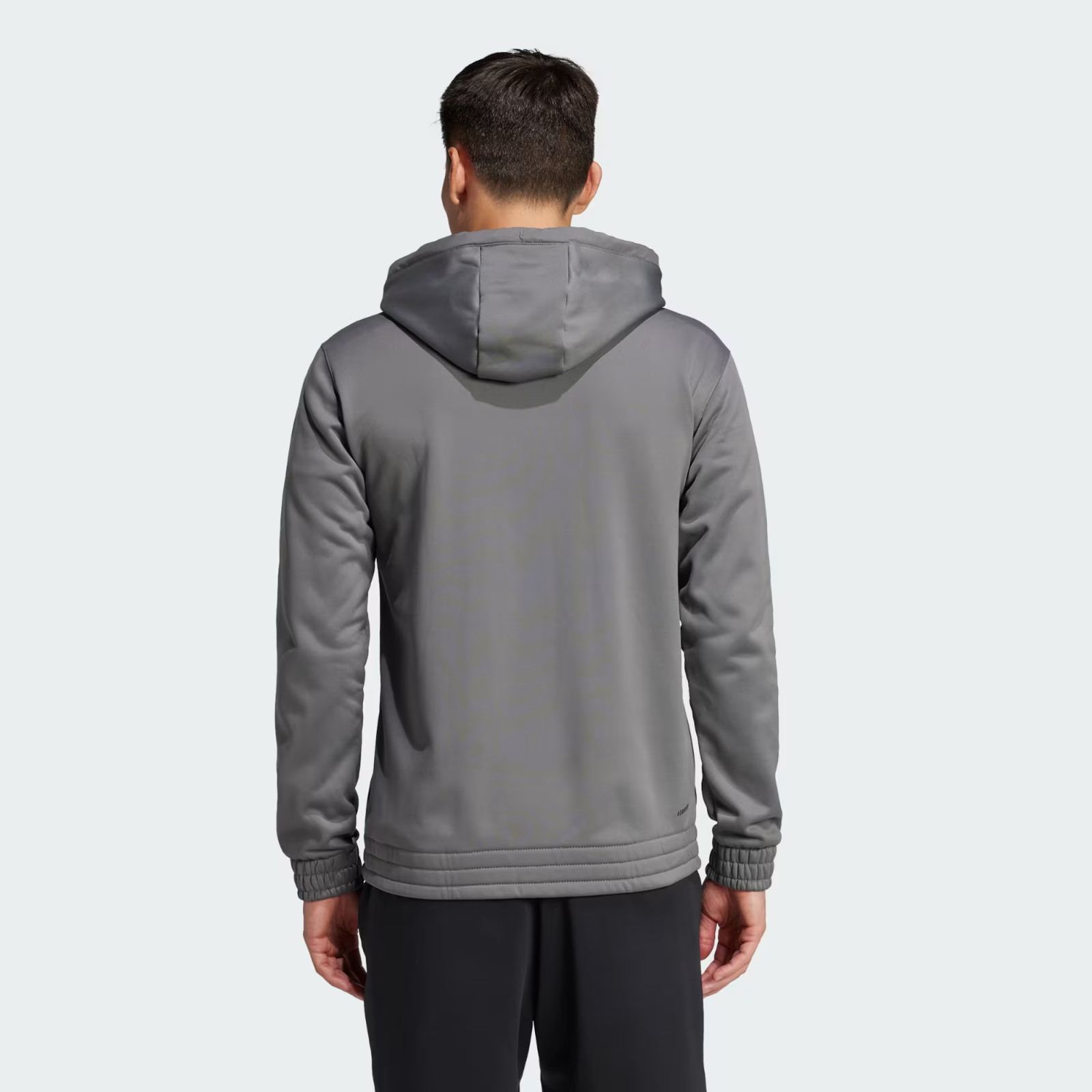 adidas Team Issue Full Zip Hoodie Grey Unisex Athletic Sweatshirt S to 3XL