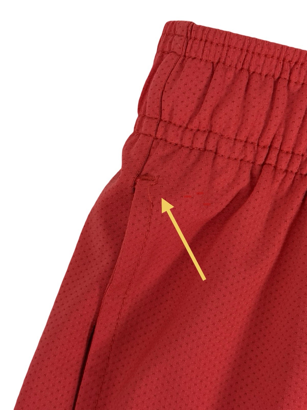 Psycho Bunny Mens XL Shorts Red Athletic Nylon Blend Stretch Gym Workout 10”