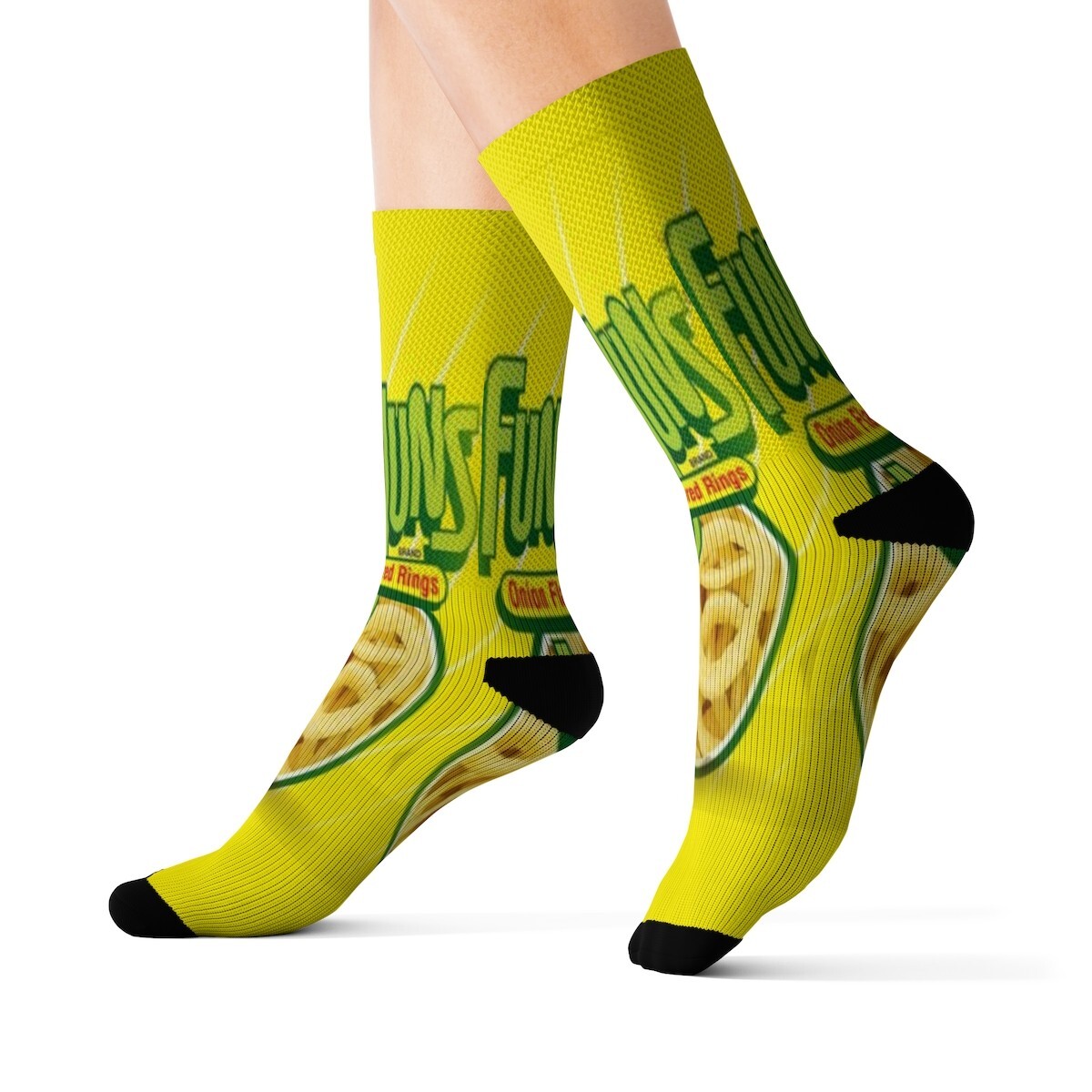 Funions Elite Sublimated Novelty Printed Crew Socks