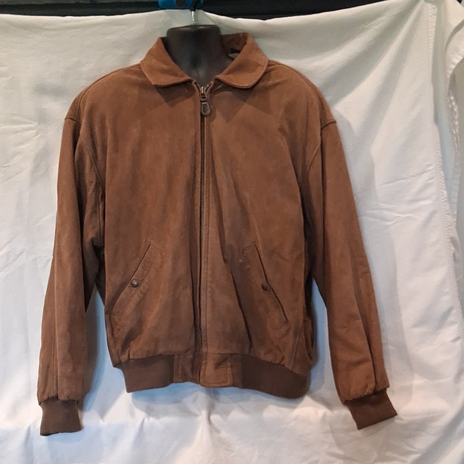 Timberland Weather Gear Leather Jacket Vintage 80s, 100%, Waterproof made Korea