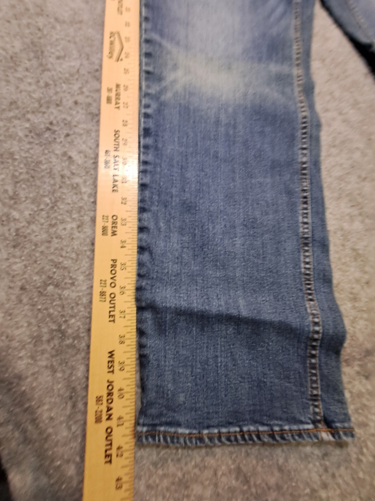 Old Navy Mens Loose Built-In Flex Jeans 34×34 34