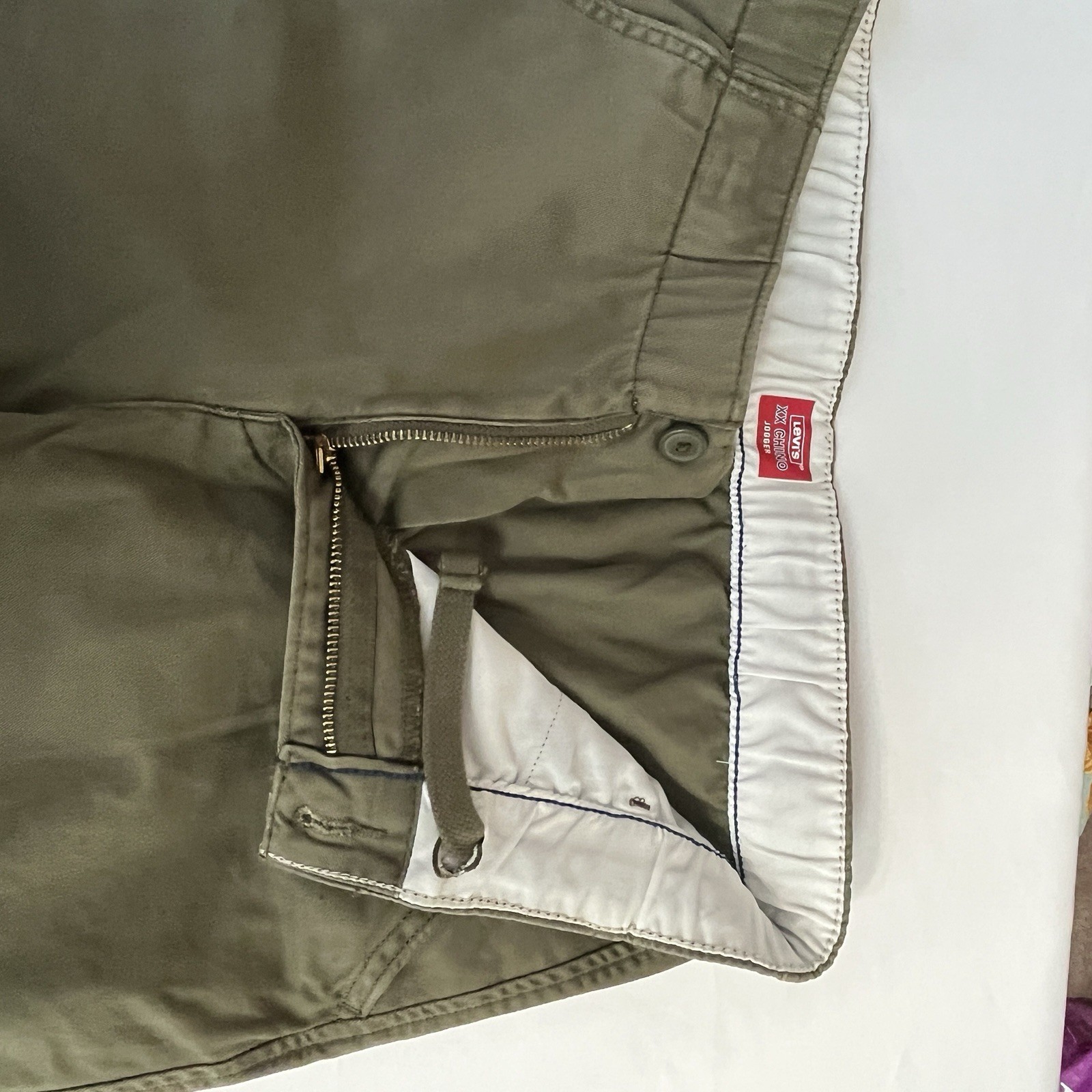 Levi’s Pants Mens XX Chino Joggers Olive Green Size Small (28)