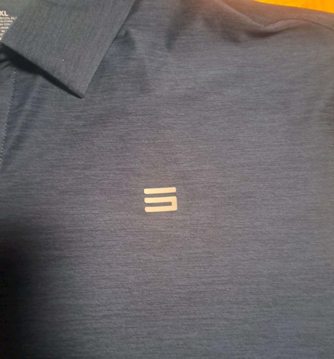 3XL Three Sixty Six Men’s Polo 88%Polyester 12% Elastaine Navy Blue