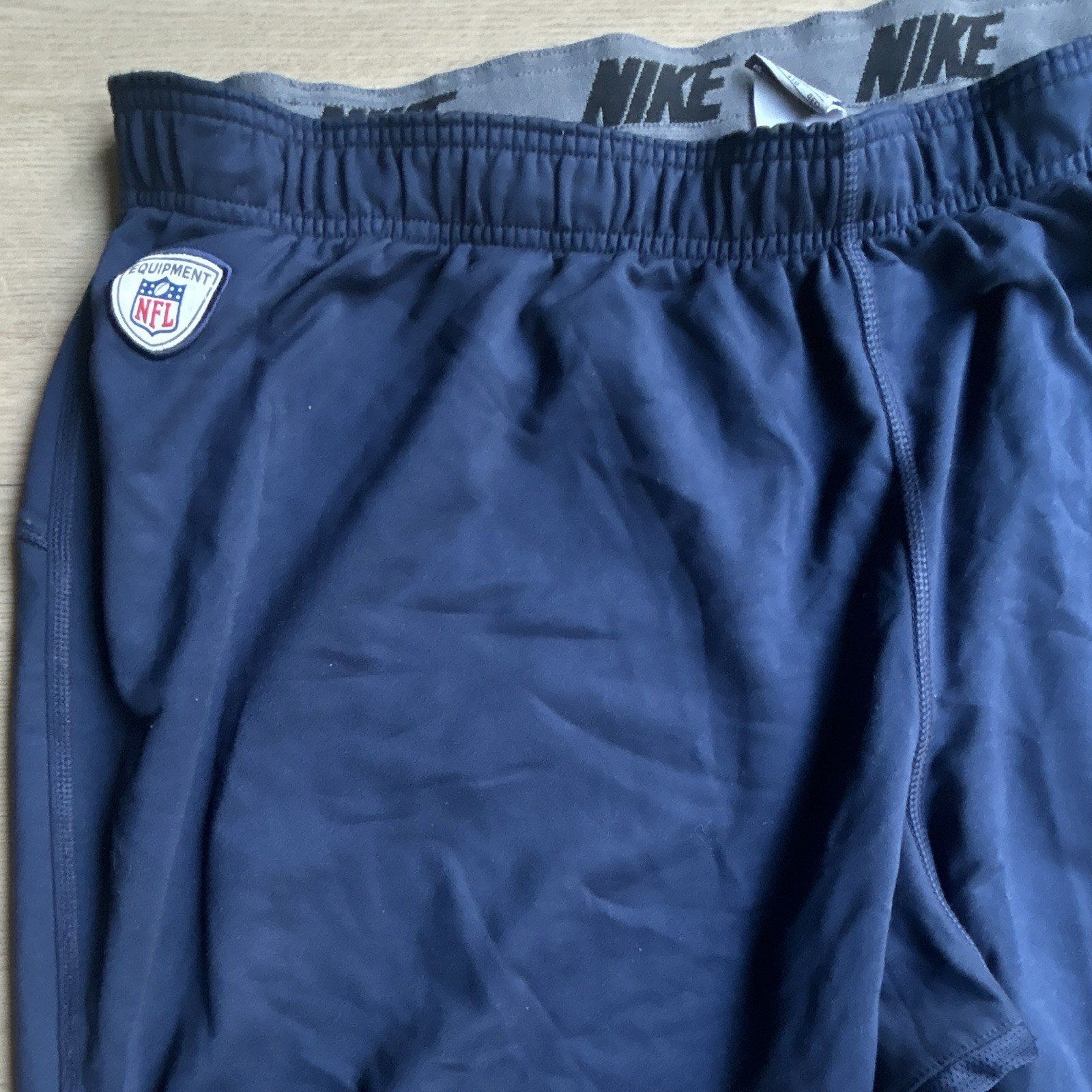 Nike Dri-FIT Men’s 4XL Big & Tall Navy Track Pants Drawstring Zip Pocket