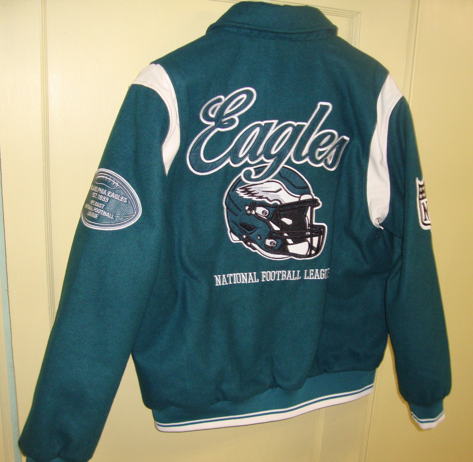 Philadelphia Eagles NFL Stitched Varsity Jacket New