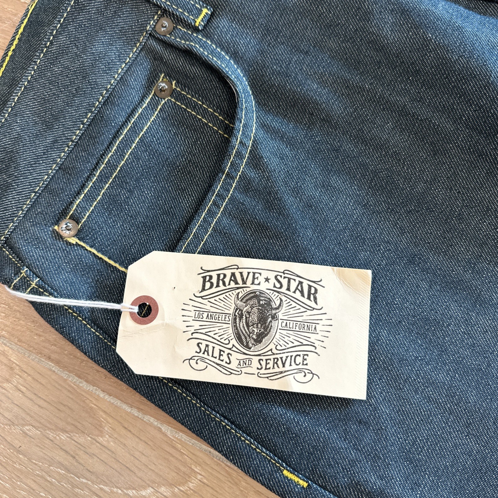 New Brave Star Men’s Selvedge Denim 36 X 31