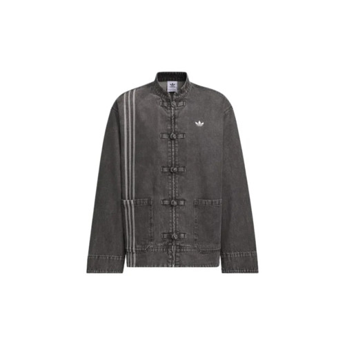 Adidas Originals CNY Year of Snake Denim Jacket Unisex Denim Black JY8275