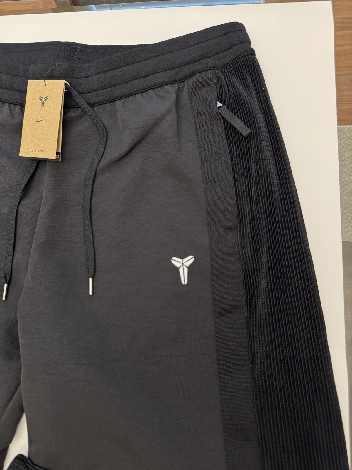 Nike Kobe Bryant Mamba Pleated Pants Black IB0009-010 Mens Size XL New