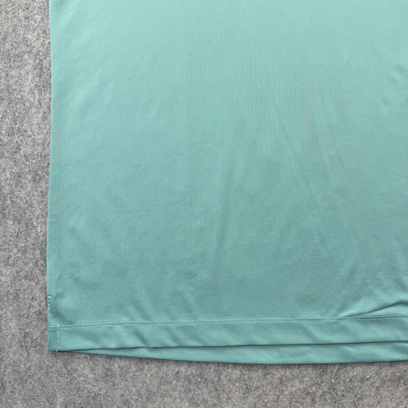 Bad Birdie Polo Shirt Men L Seafoam Green Teal Contrasting Trim Stretch
