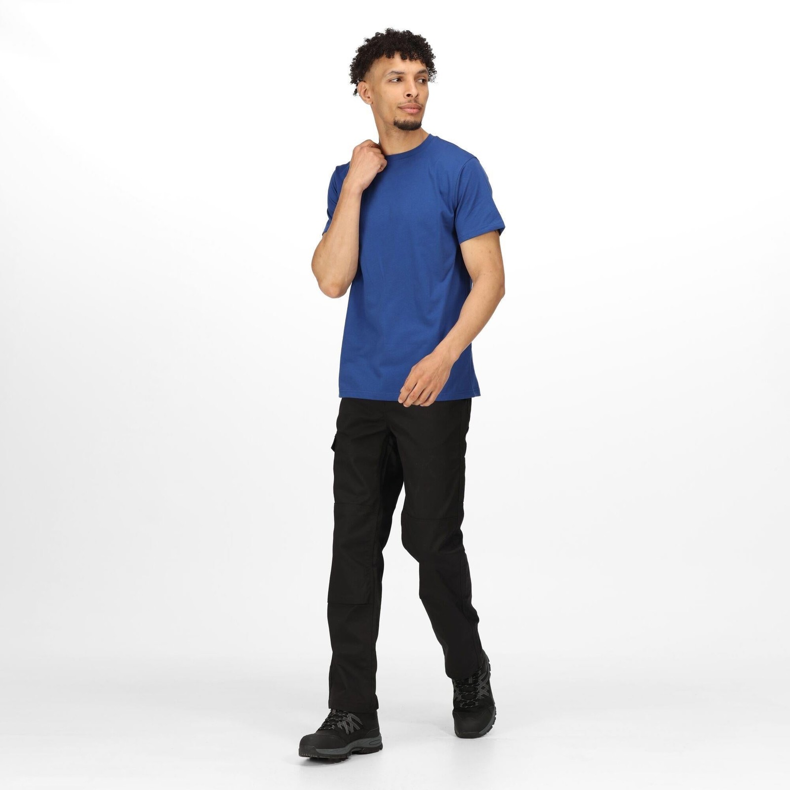 Regatta Pro Royal Blue Men’s Soft-touch Cotton T-shirt Tee #trs225