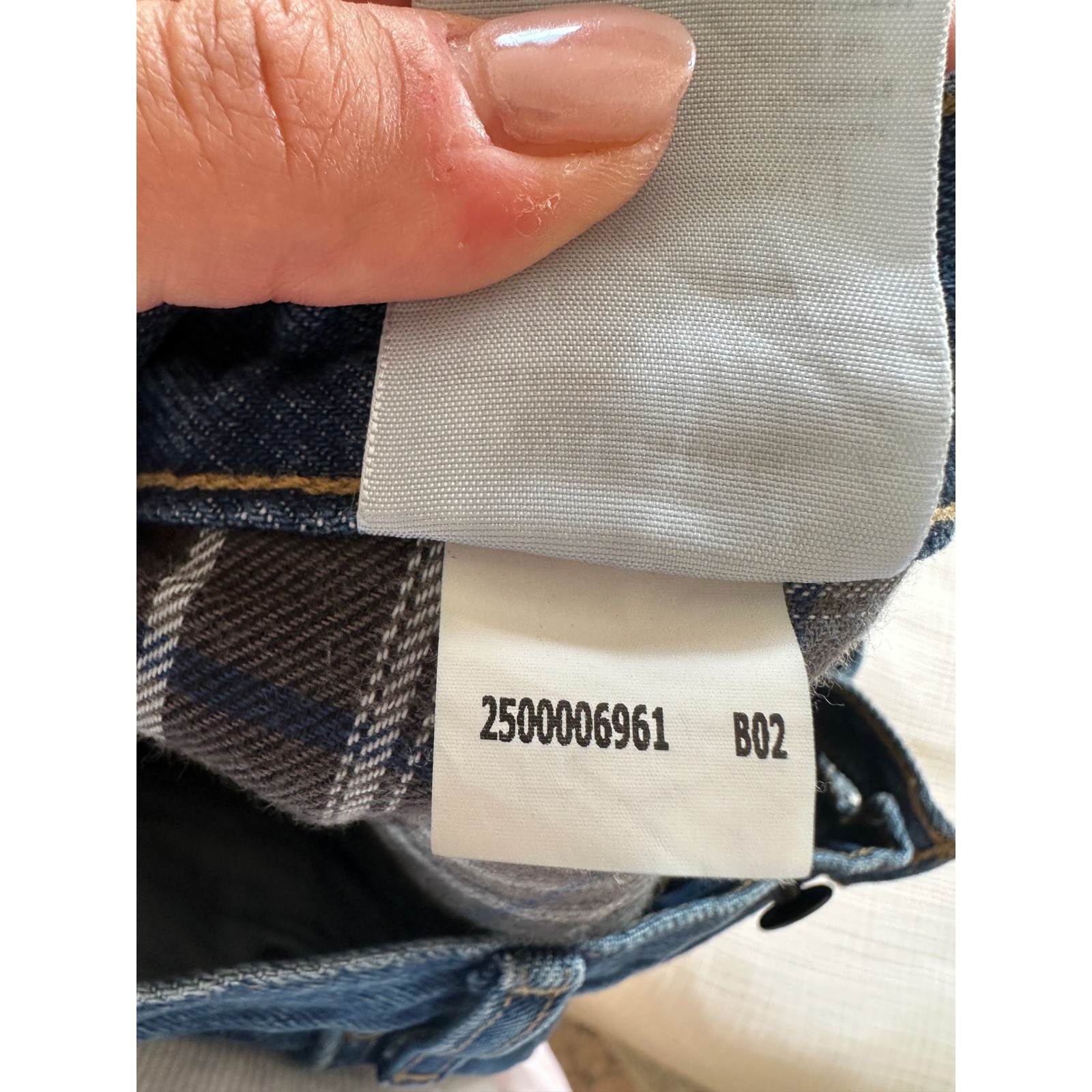 Vintage 90s Carhartt Flannel Lined Jeans Blue Relaxed Fit Workwear B172 31×30