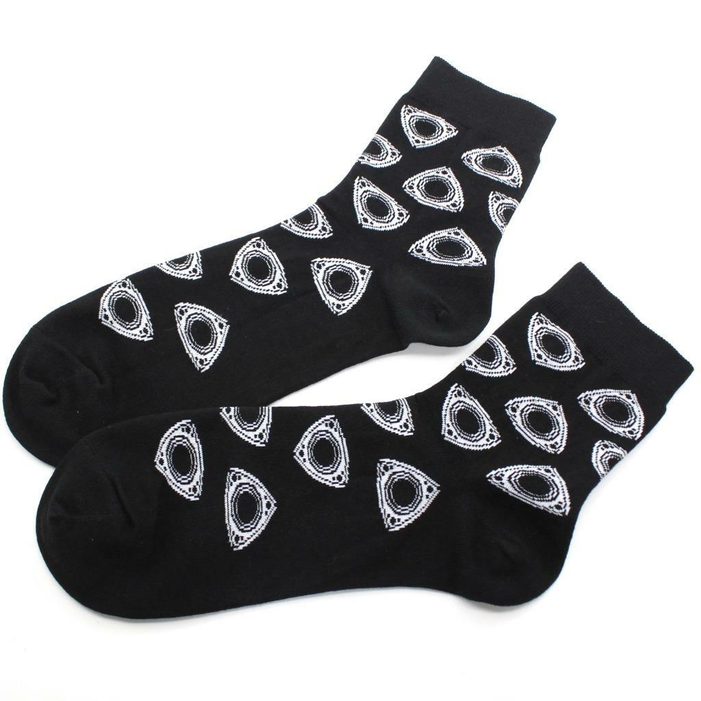 3 PAIRS – BLACK ROTOR – CREW SOCKS – RX7 REPU RX2 RX3 RX4 R100 12A 13B 20B