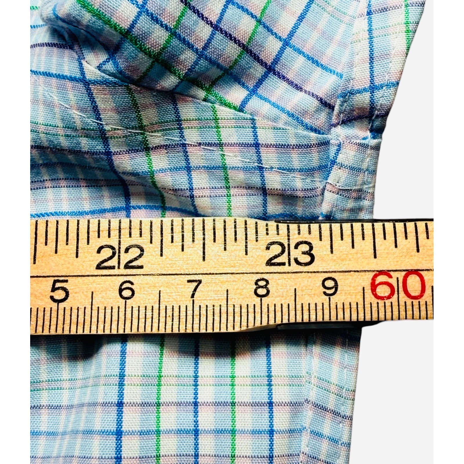 UNTUCKit Magliocco Blue Plaid Wrinkle Free Shirt Mens Large Long Sleeve Casual