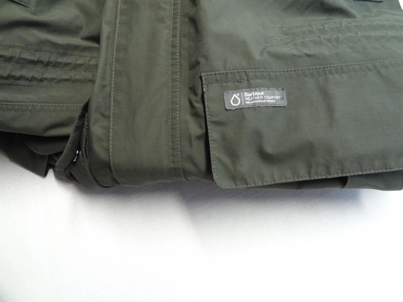 Barbour XL Ashton Waterproof Weather Comfort Jacket Coat Breathable EUC MWB0734