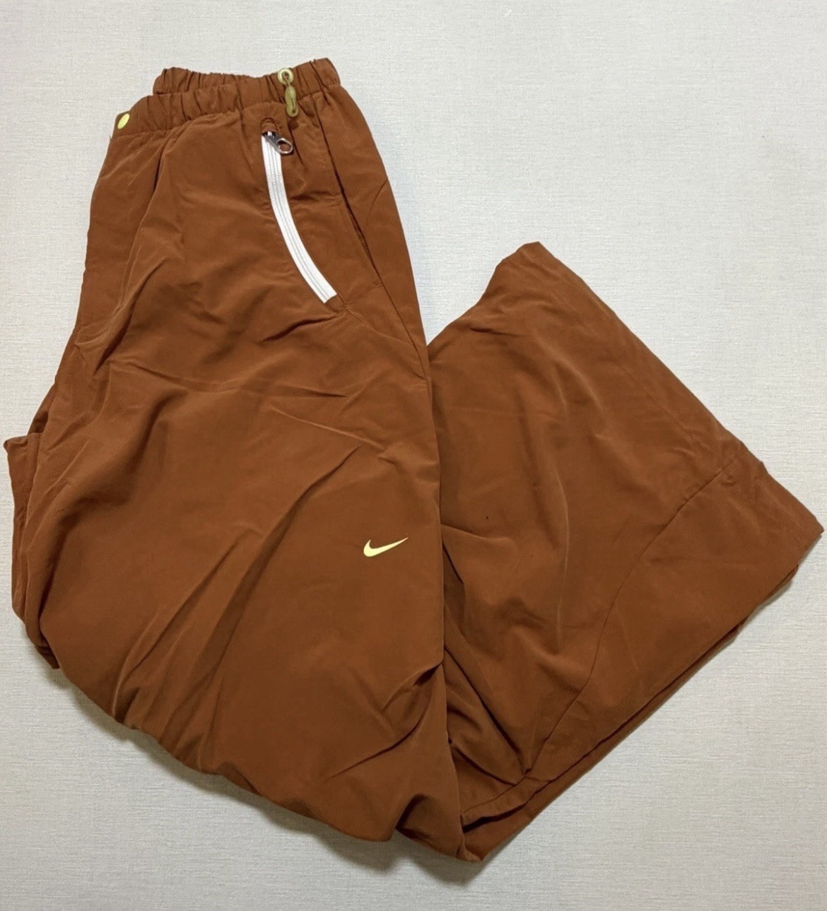 Nike Men’s Small Project F.R.O.G. Parachute Pants Rust/Orange HJ3288-246