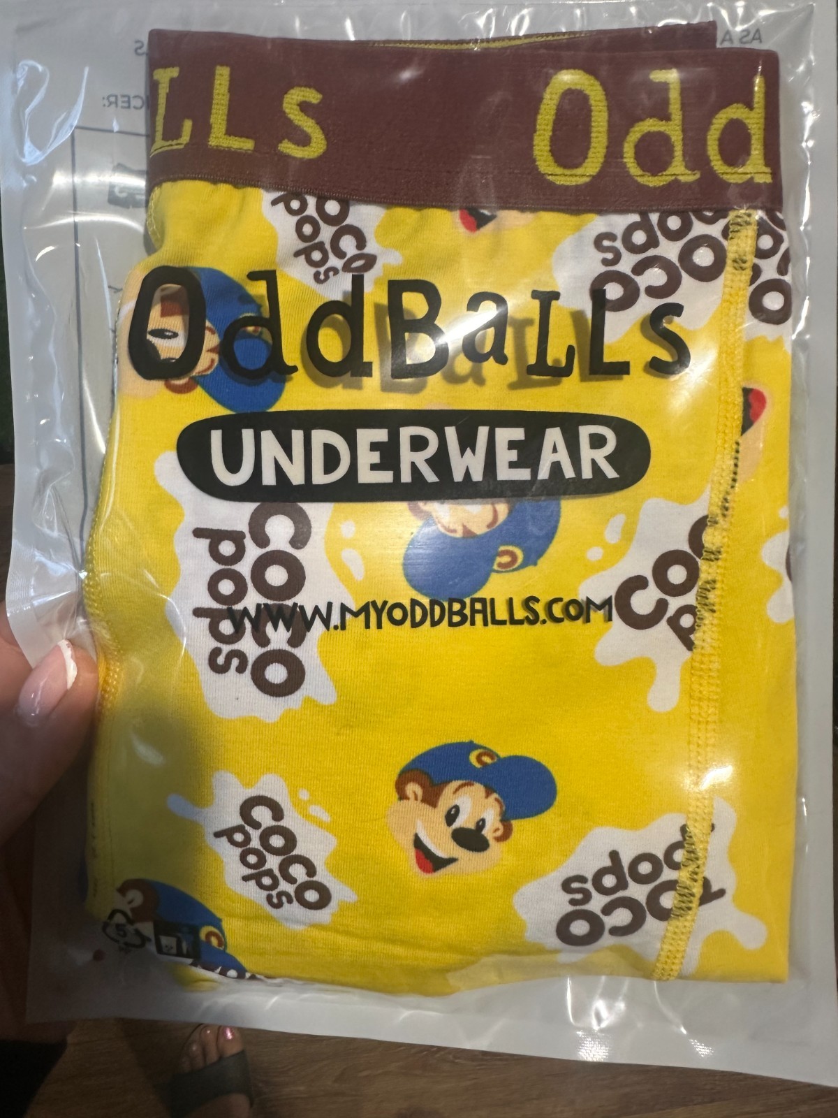 Brand new oddballs Kellogg Coco Pops Mens boxer short S M L XL 2XL 3XL