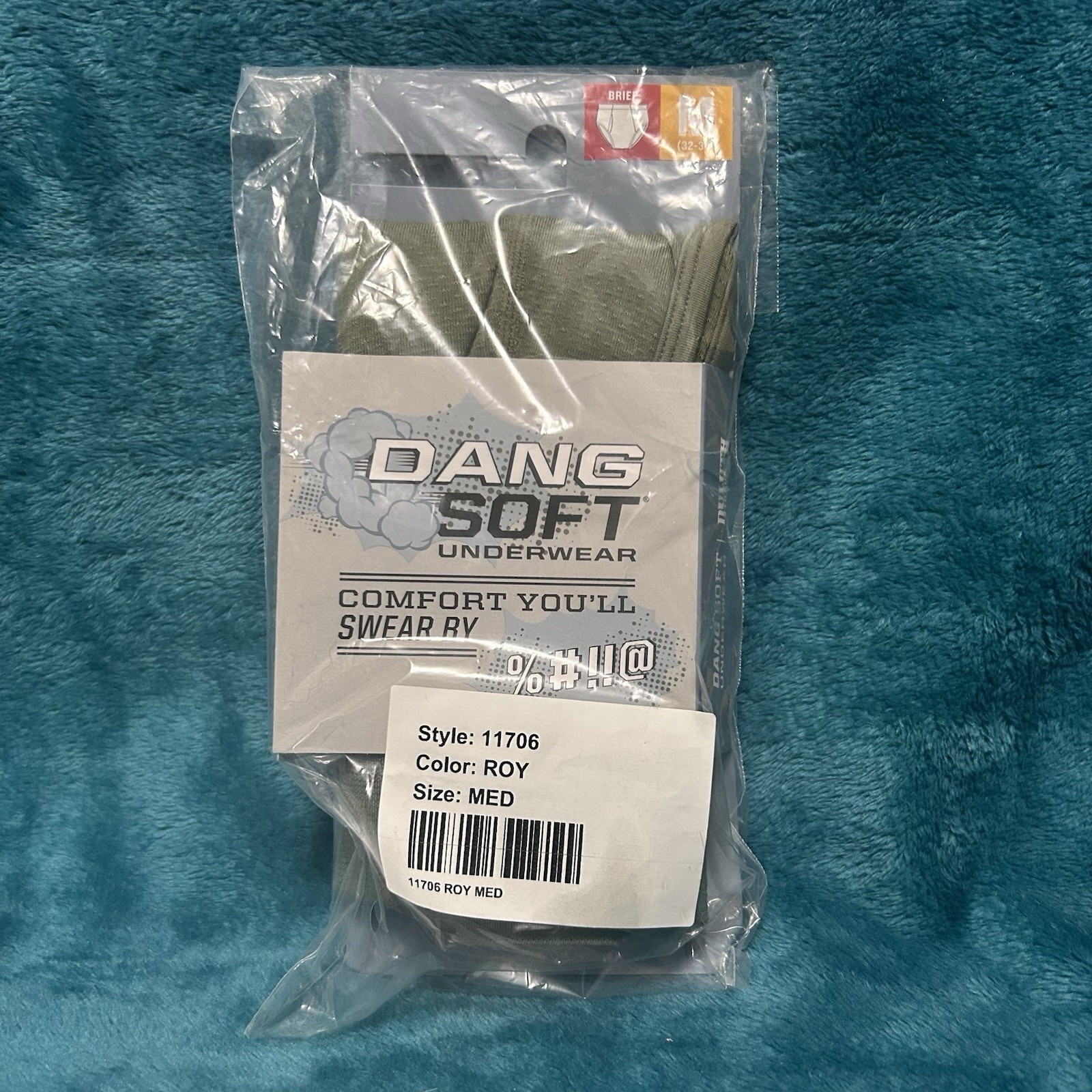 Duluth Trading Company Mens Size Medium Dang Soft BRIEFS Rosemary 81319