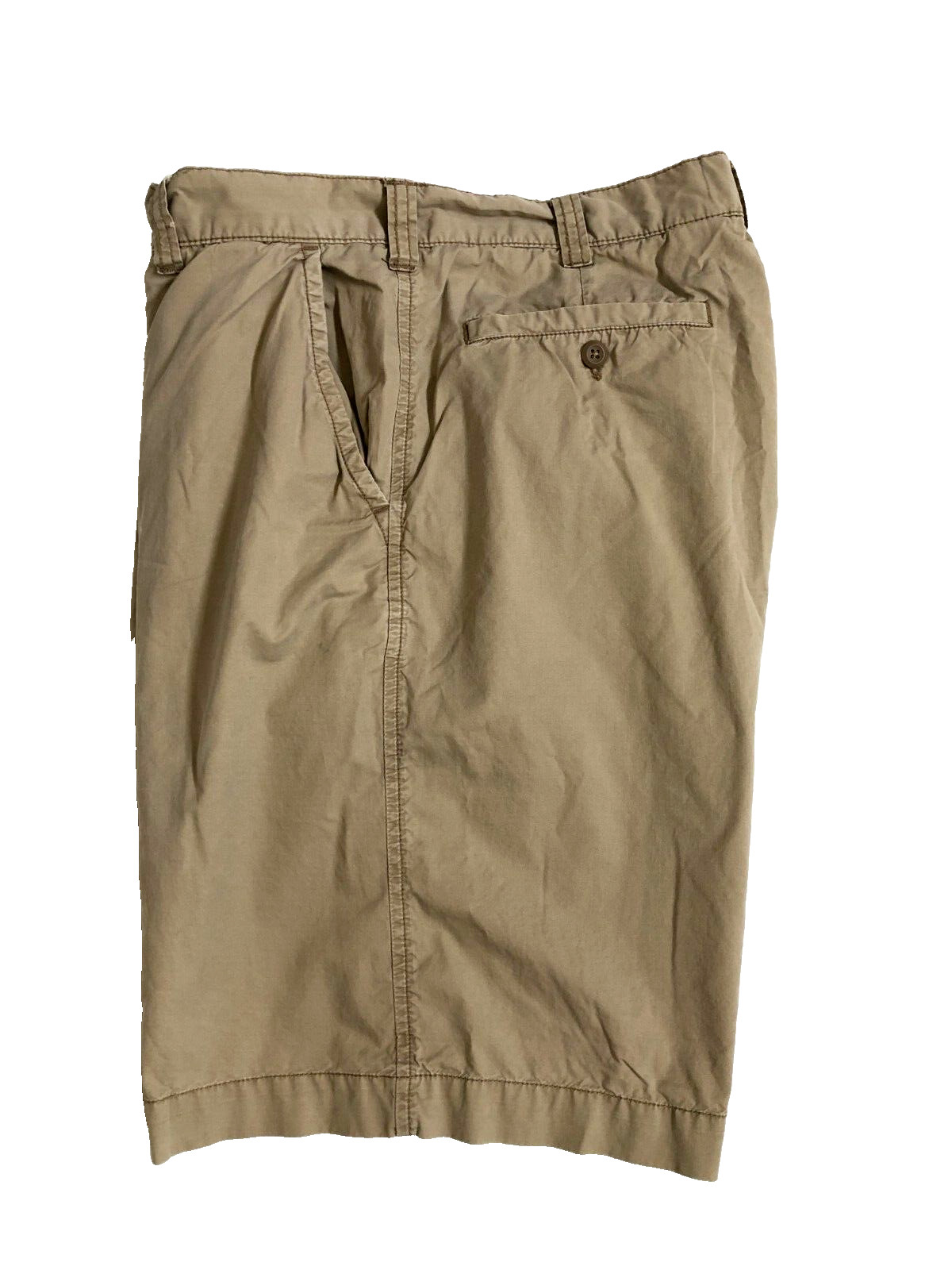 Old Navy Size 34 Cotton Beige Casual Shorts Flat Front Men’s