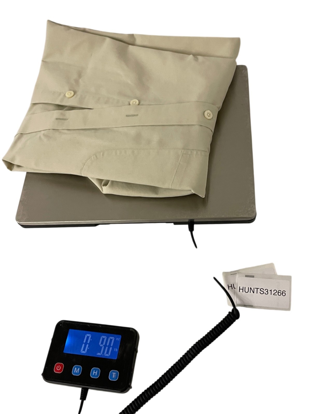 Nordstrom Smartcare Men Button Down Shirt Khaki M Short Sleeve Wrinkle Resistant