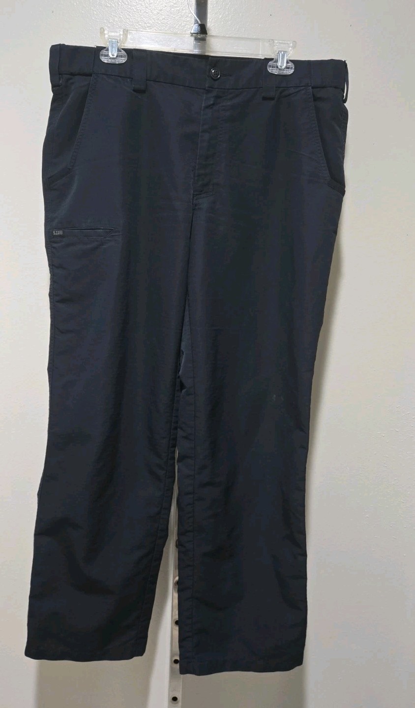 511 TACTICAL Fast-Tac Urban Pants 74461 Black Ripstop Mens 36×30