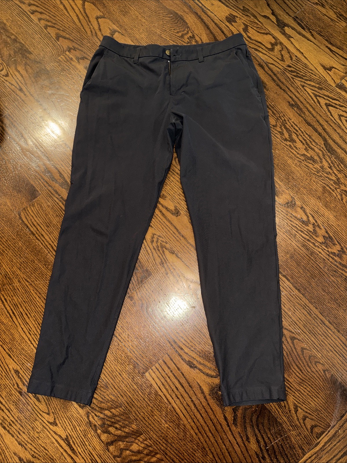 Lululemon Men’s ABC Slim Fit Warpstreme Pants – Obsidian – 34×32