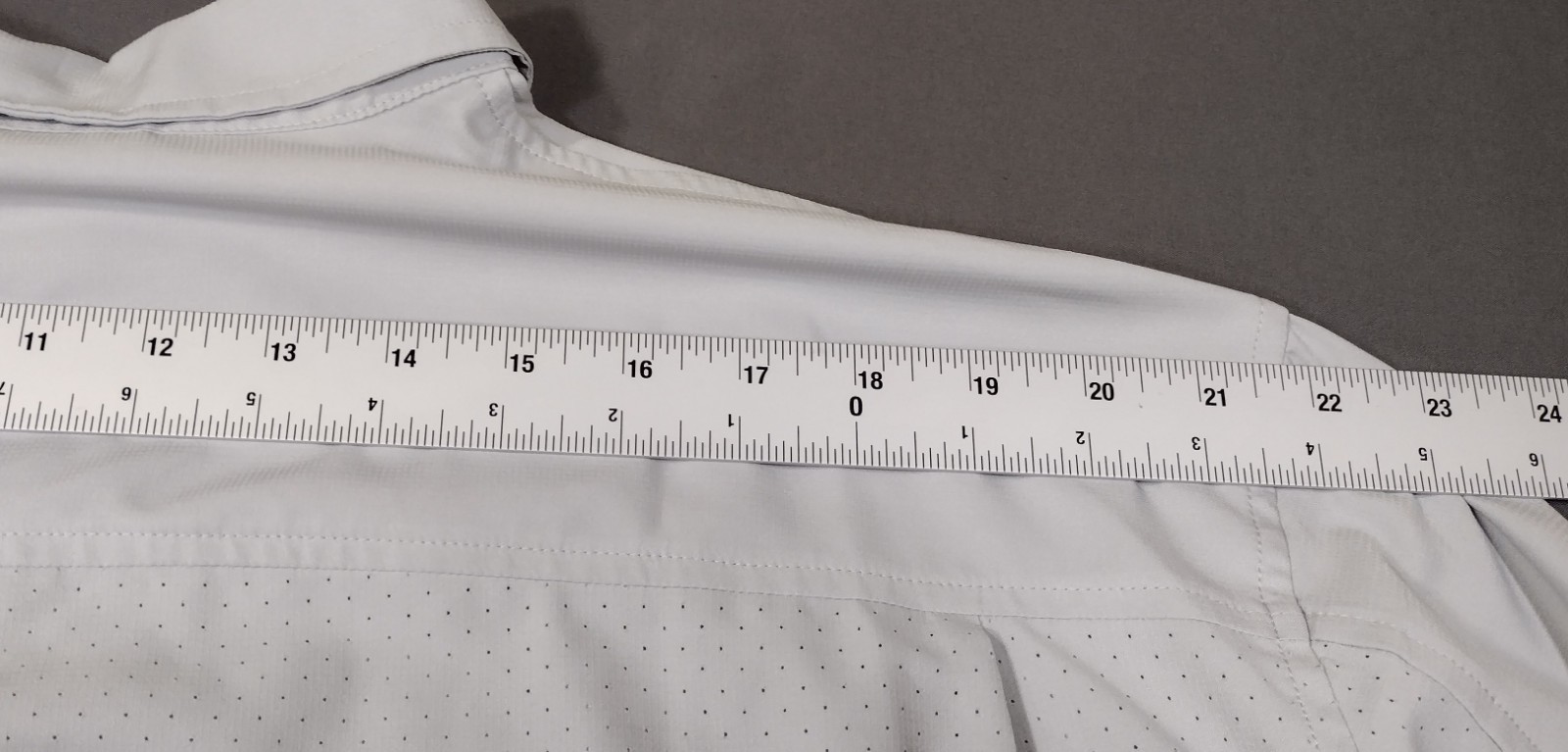 Huk Tide Point Shirt Mens XL Ivory Long Sleeve Performance Button Down H1500172