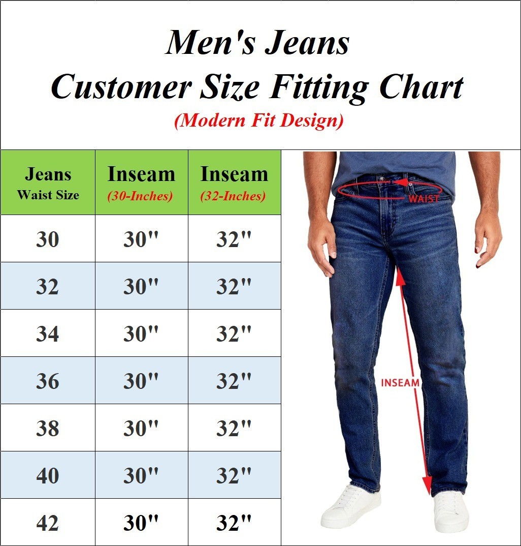 Men’s Stretch Cargo Pocket Jeans (Sizes- 30-42) Brand New With Free Shipping