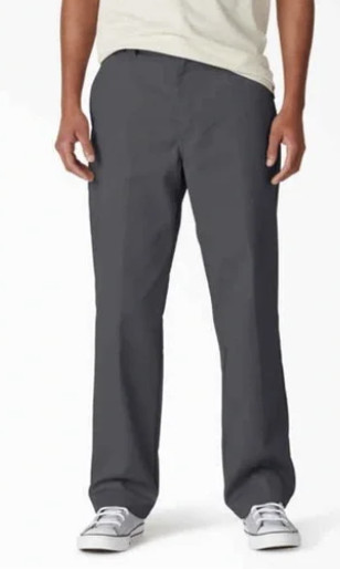 dickies skateboarding woven twill pants gray 36×32 NWT