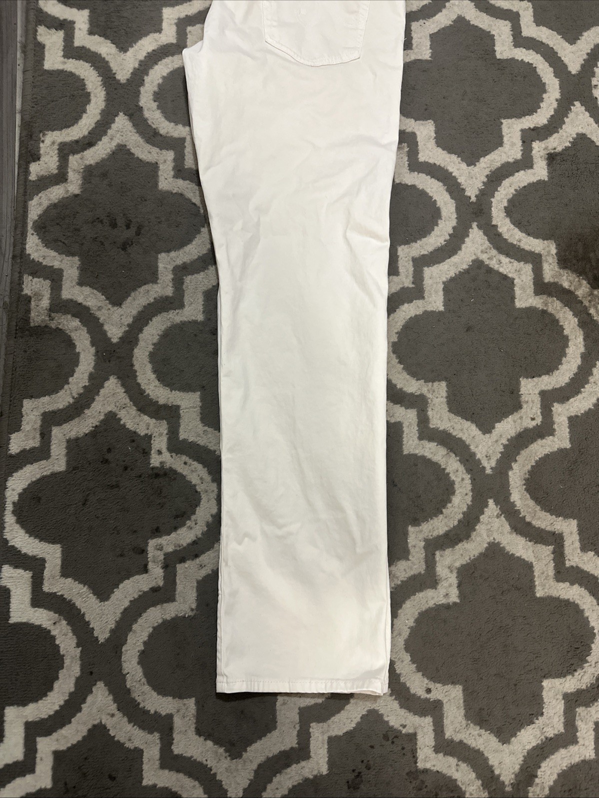 AG ADRIANO GOLDSCHMIED JEANS TELLIS WHITE CREAM SIZE 32 X 31 NEW