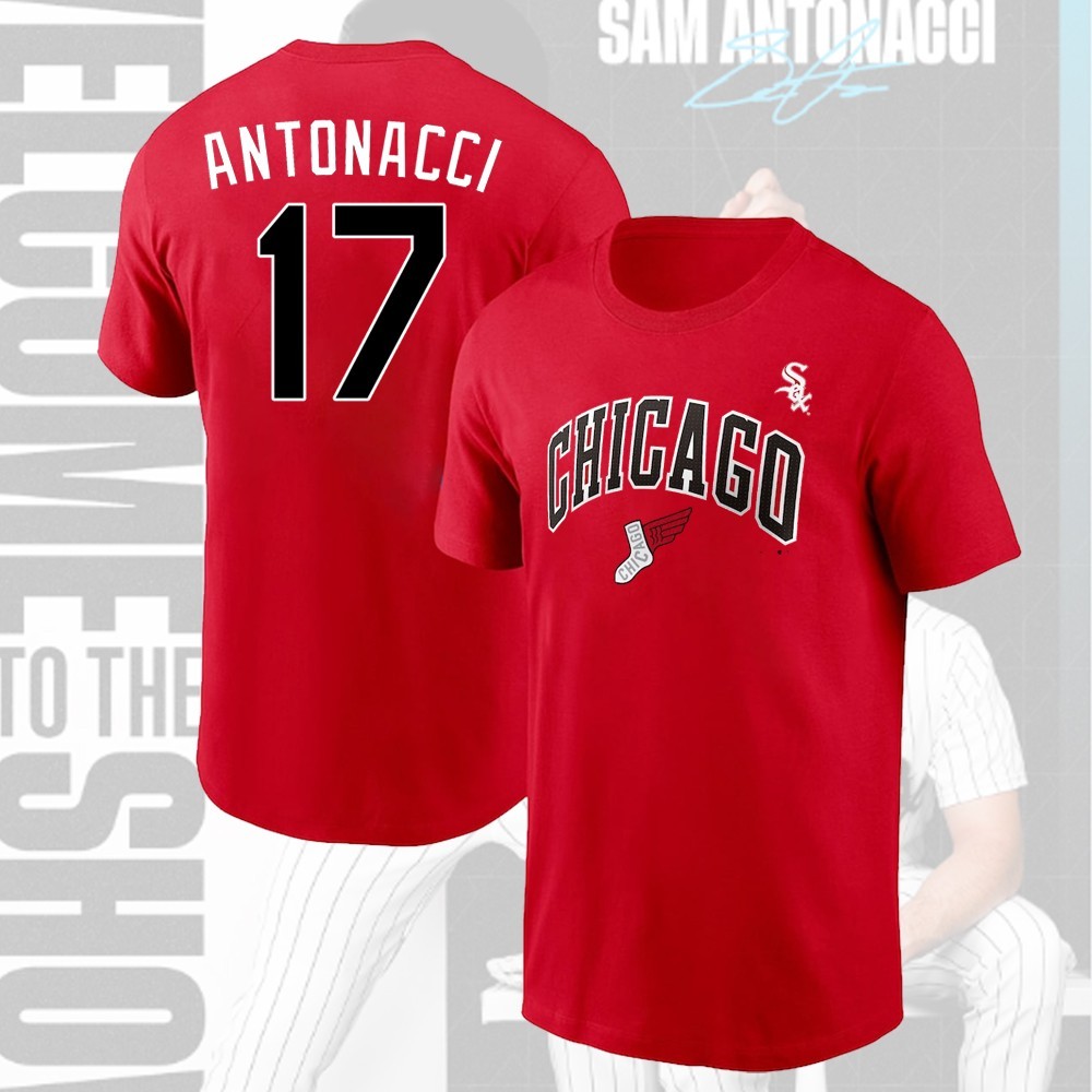 HOT – Sam Antonacci #17 Chicago Team White Sox 2026 Player Name & Number Fans