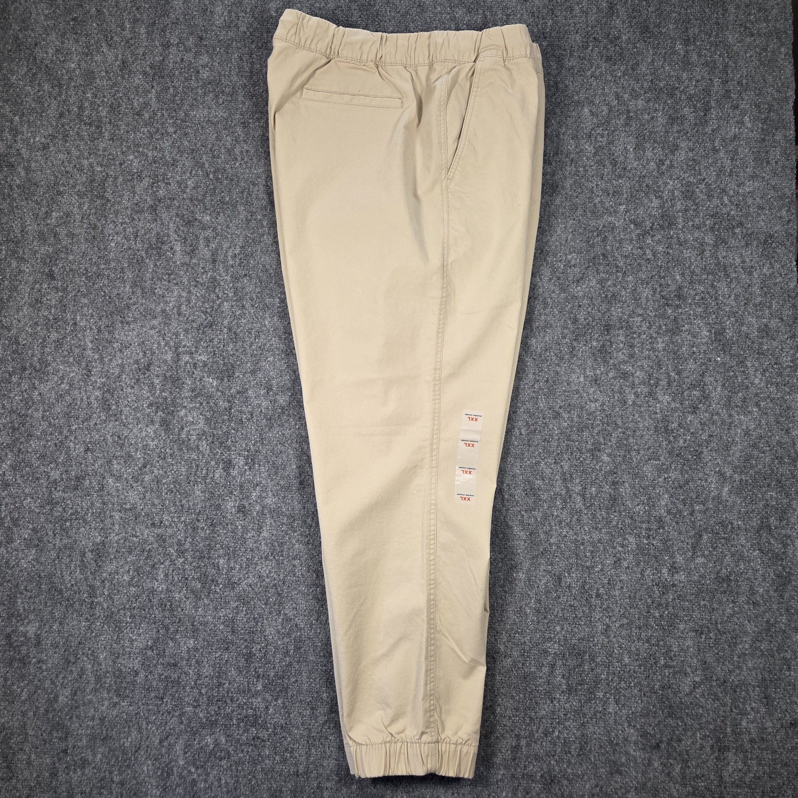 NWT Old Navy Mens XXL Modern Jogger Built-In Flex Oak Branch Beige 2XL Pants