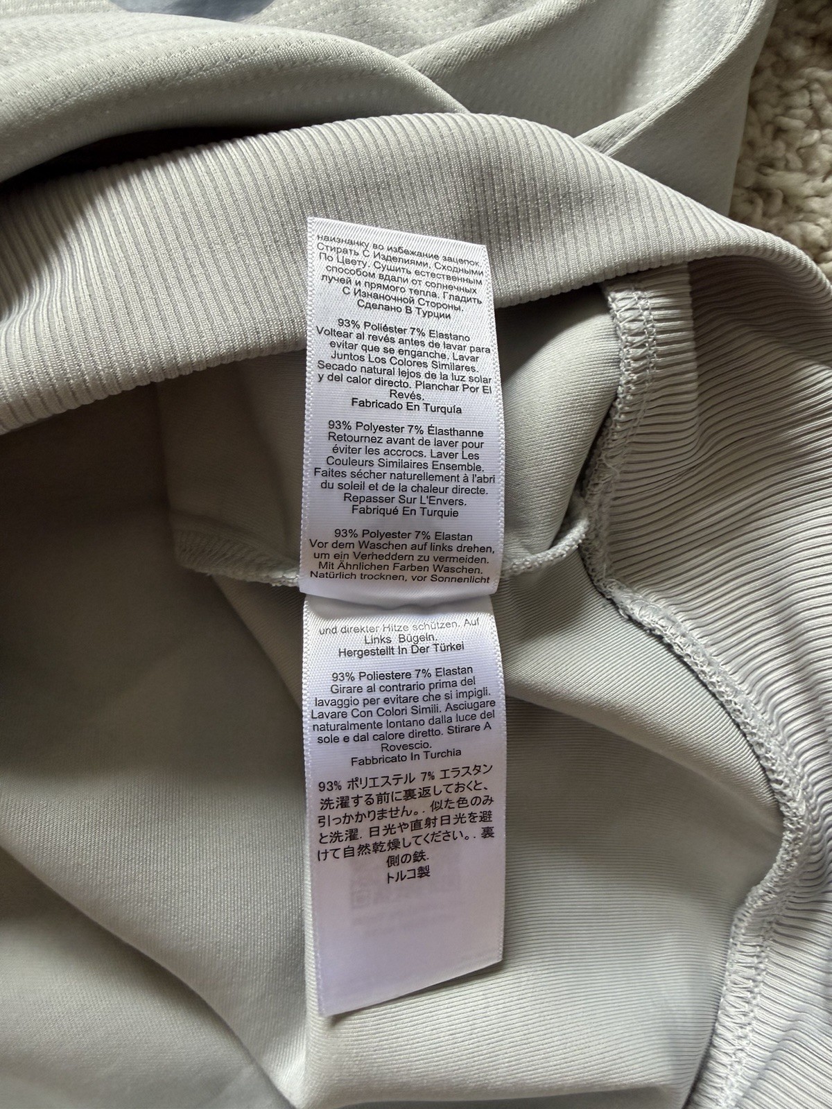 CASTORE – Aston Villa AVFC Gray Players Sweatshirt Womens Size 12/Mens Small-Med