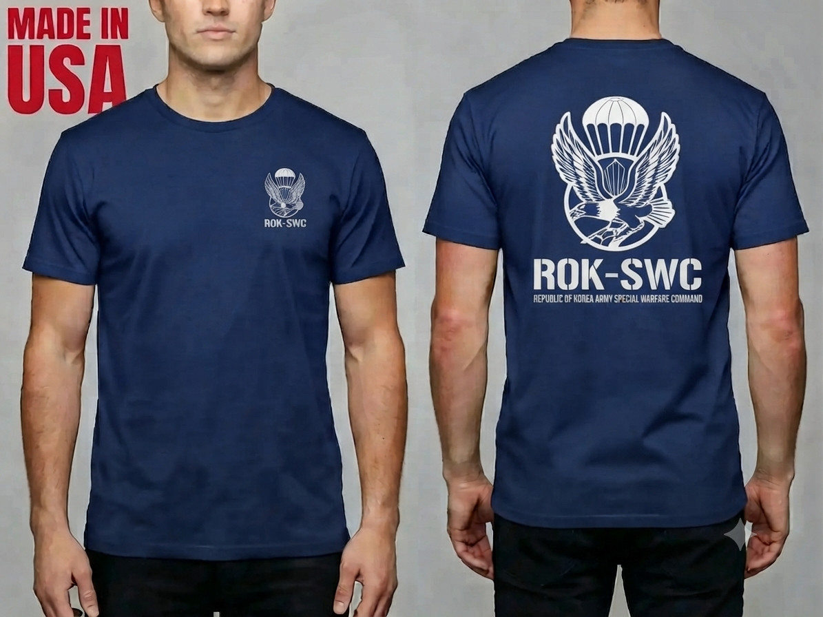 epublic of South Korea ROK Army Special Forces Warfare v3 T-SHIRT SIZE S-2XL